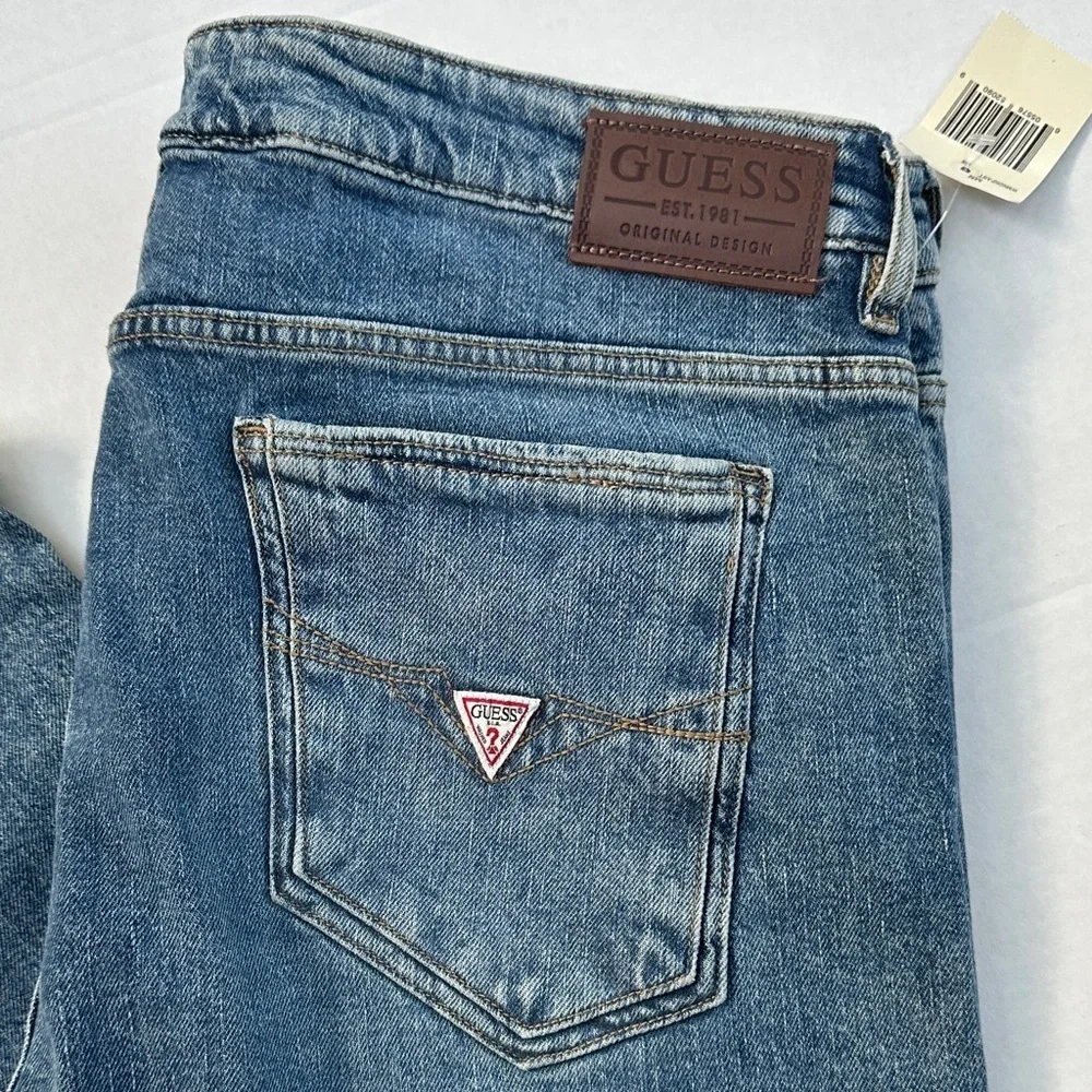 New GUESS Men's Denim Slim Jeans Sz 38